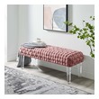 long black storage bench Modway Furniture Sofas and Armchairs Dusty Rose
