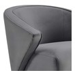 best accent chairs for small spaces Modway Furniture Sofas and Armchairs Gray