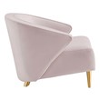lazy chair with ottoman Modway Furniture Sofas and Armchairs Pink