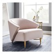 lazy chair with ottoman Modway Furniture Sofas and Armchairs Pink