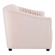 chaise small sofa Modway Furniture Sofas and Armchairs Pink