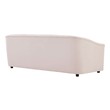 chaise small sofa Modway Furniture Sofas and Armchairs Pink