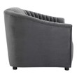 difference between sofa and sectional Modway Furniture Sofas and Armchairs Charcoal