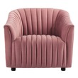 modern leather living room chairs Modway Furniture Sofas and Armchairs Dusty Rose