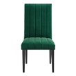 table and chairs set sale Modway Furniture Dining Chairs Green