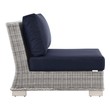 cream sofa modern Modway Furniture Sofa Sectionals Light Gray Navy