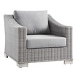 small corner patio couch Modway Furniture Sofa Sectionals Light Gray Gray