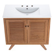 small vanity size Modway Furniture Vanities Natural White