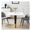 dining table set price Modway Furniture Bar and Dining Tables Gold White