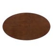 small 6 person dining table Modway Furniture Bar and Dining Tables Gold Walnut