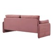 cheap l couches for sale Modway Furniture Sofas and Armchairs Dusty Rose