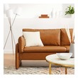 blue couch Modway Furniture Sofas and Armchairs Tan