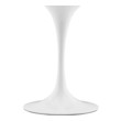 dining size Modway Furniture Bar and Dining Tables White Natural