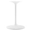 marble round dining table for 4 Modway Furniture Bar and Dining Tables White Black