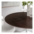 retro dining room Modway Furniture Bar and Dining Tables White Cherry Walnut