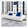 massive sectional couch Modway Furniture Sofas and Armchairs White