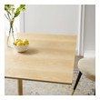 designer round dining table Modway Furniture Bar and Dining Tables Gold Natural