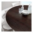 white dining room table Modway Furniture Bar and Dining Tables Gold Cherry Walnut