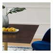 round dining table for 8 size Modway Furniture Bar and Dining Tables Gold Cherry Walnut