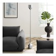 floor lamp near me Modway Furniture Floor Lamps Silver