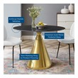 new dining table set Modway Furniture Bar and Dining Tables Gold Black