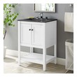 custom made bathroom vanity Modway Furniture Vanities White Black