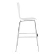 kitchen bar stool height Modway Furniture Bar and Counter Stools White