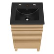 small toilet basin unit Modway Furniture Vanities Oak Black