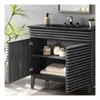 sink unit bathroom Modway Furniture Vanities Charcoal Black