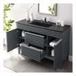 30 bathroom vanities with tops Modway Furniture Vanities Gray Black