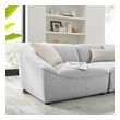modern sleeper couch Modway Furniture Sofas and Armchairs Light Gray