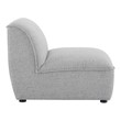 small red sectional Modway Furniture Sofas and Armchairs Light Gray