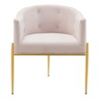 teak lounge chairs Modway Furniture Sofas and Armchairs Pink