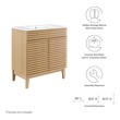 small bathroom basin cabinets Modway Furniture Vanities Oak White