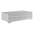 outdoor seating aluminum Modway Furniture Sofa Sectionals Light Gray White