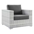 outdoor furniture set 3 piece Modway Furniture Sofa Sectionals Light Gray Charcoal