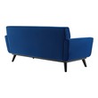 white l sectional sofa Modway Furniture Sofas and Armchairs Navy
