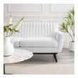 sectional sofa with large ottoman Modway Furniture Sofas and Armchairs White