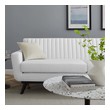 storage sectional with pull out bed Modway Furniture Sofas and Armchairs White