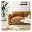 white sectional living room set Modway Furniture Sofas and Armchairs Cognac