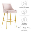 bar high stools Modway Furniture Bar and Counter Stools Pink