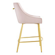 outdoor stool chair Modway Furniture Bar and Counter Stools Pink