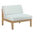 red outdoor sectional Modway Furniture Sofa Sectionals Natural White