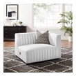 sectional sofa with storage chaise Modway Furniture Sofas and Armchairs Black White