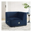 right chaise sectional sofa Modway Furniture Sofas and Armchairs Black Midnight Blue