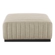 storage ottoman leather black Modway Furniture Sofas and Armchairs Black Beige