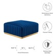 white storage bench ottoman Modway Furniture Sofas and Armchairs Gold Navy