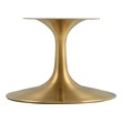 outdoor coffee table large Modway Furniture Tables Gold Natural