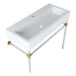 small bathroom sink unit Modway Furniture Vanities Silver White
