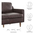 big sectional couch with pull out bed Modway Furniture Sofas and Armchairs Brown